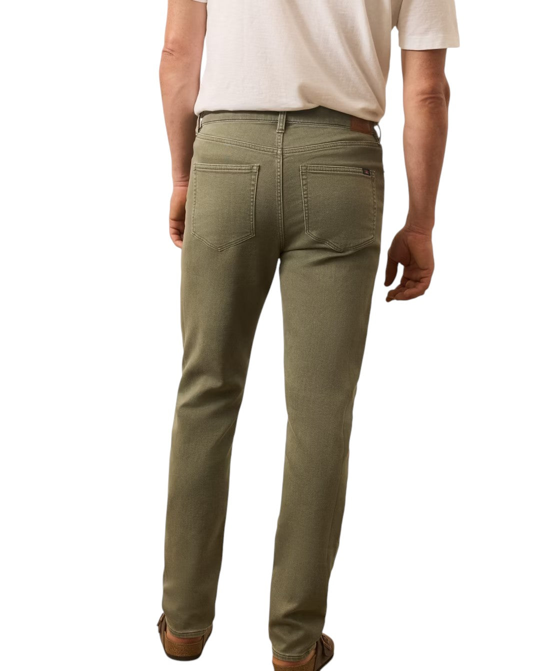 STRETCH TERRY 5 POCKET PANT - L.E. &amp; Chalk