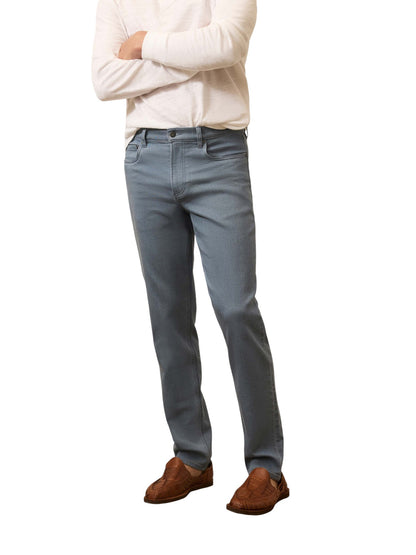 STRETCH TERRY 5 POCKET PANT - L.E. &amp; Chalk