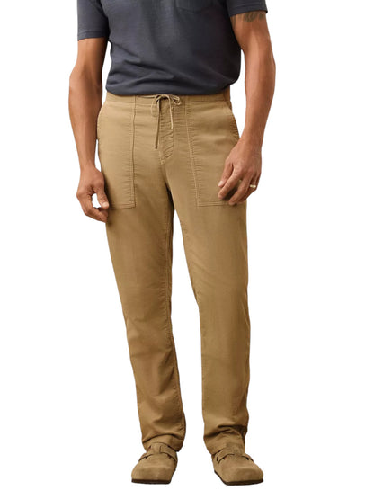 STRETCH TERRY CORDUROY UTILITY PANT - L.E. &amp; Chalk