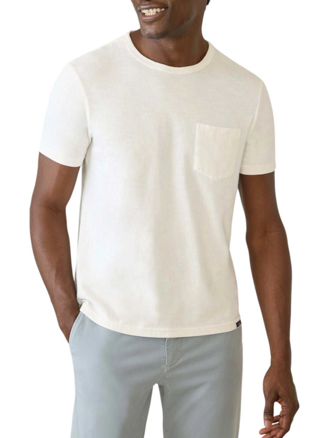 SUNWASHED POCKET TEE - L.E. &amp; Chalk