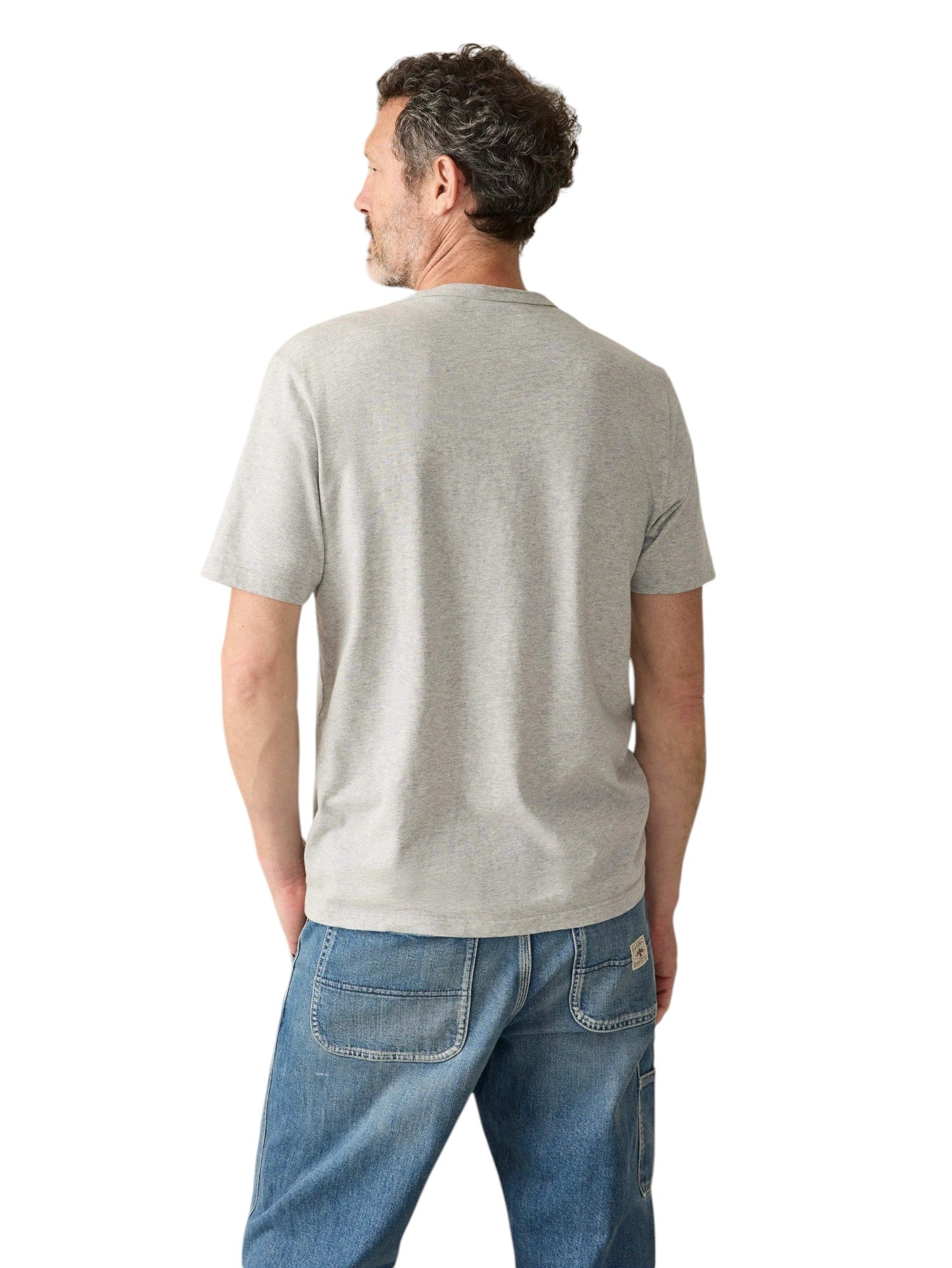 SUNWASHED POCKET TEE - L.E. &amp; Chalk