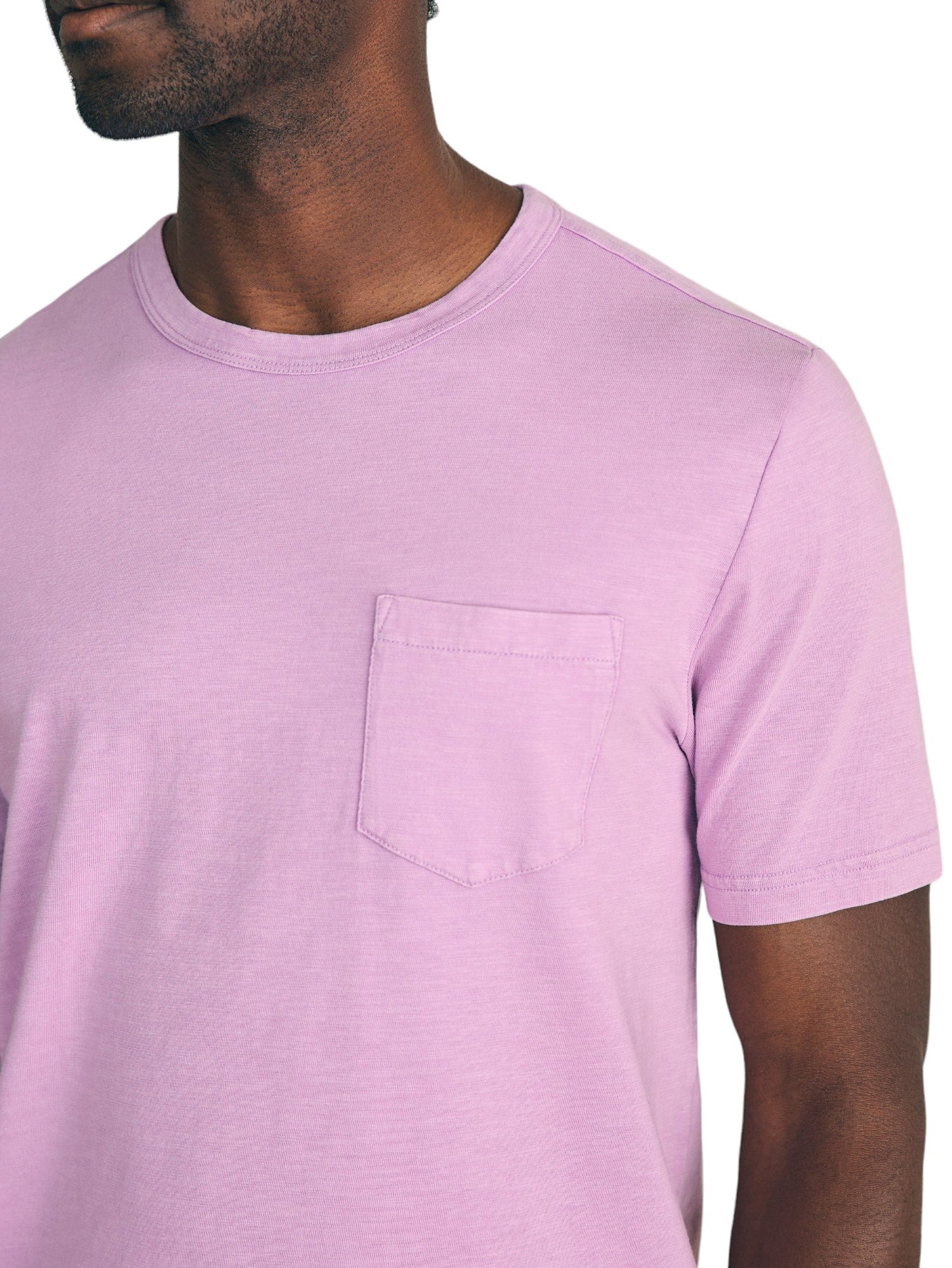 SUNWASHED POCKET TEE - L.E. &amp; Chalk