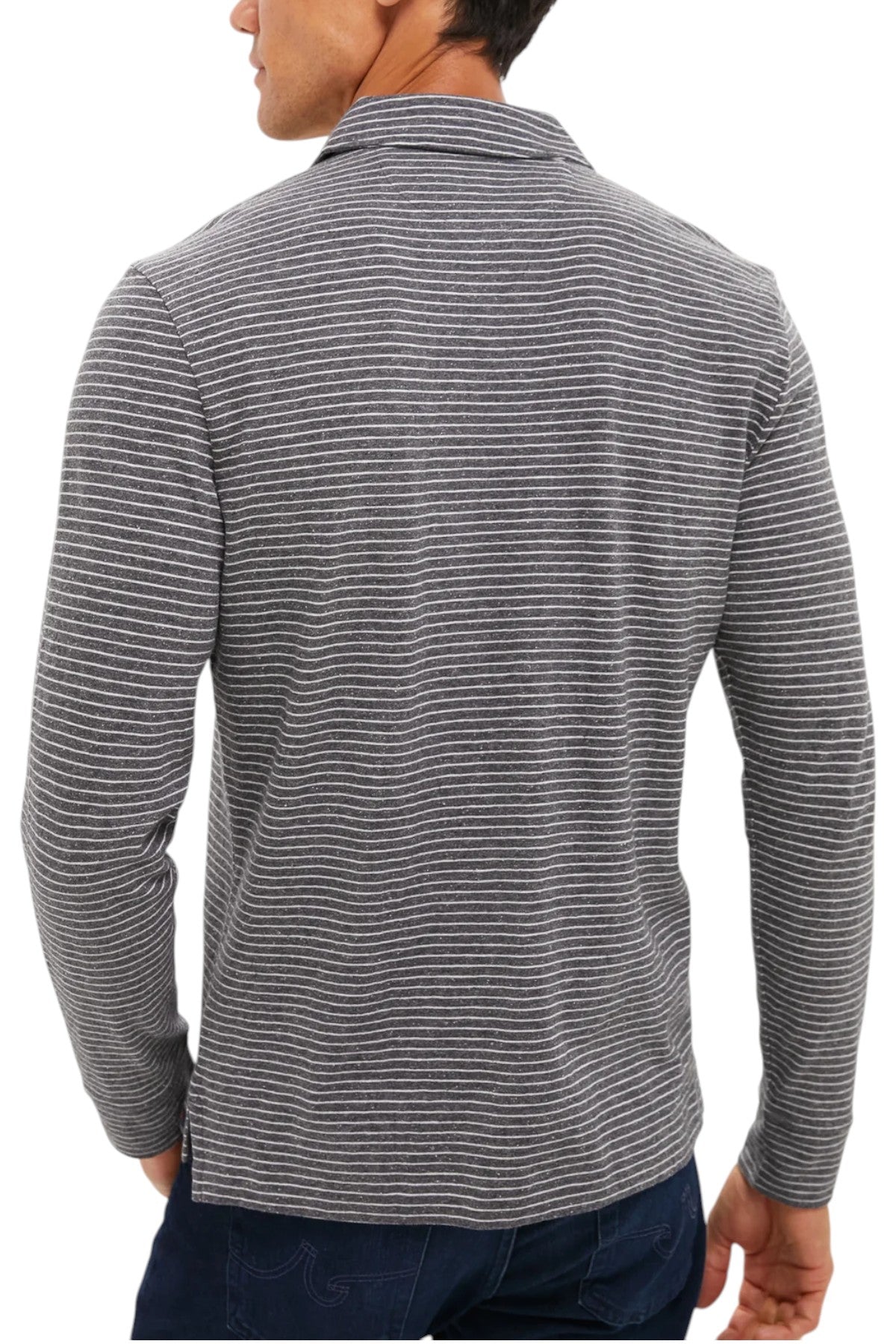 LS SUNWASHED TSHIRT POLO - L.E. &amp; Chalk