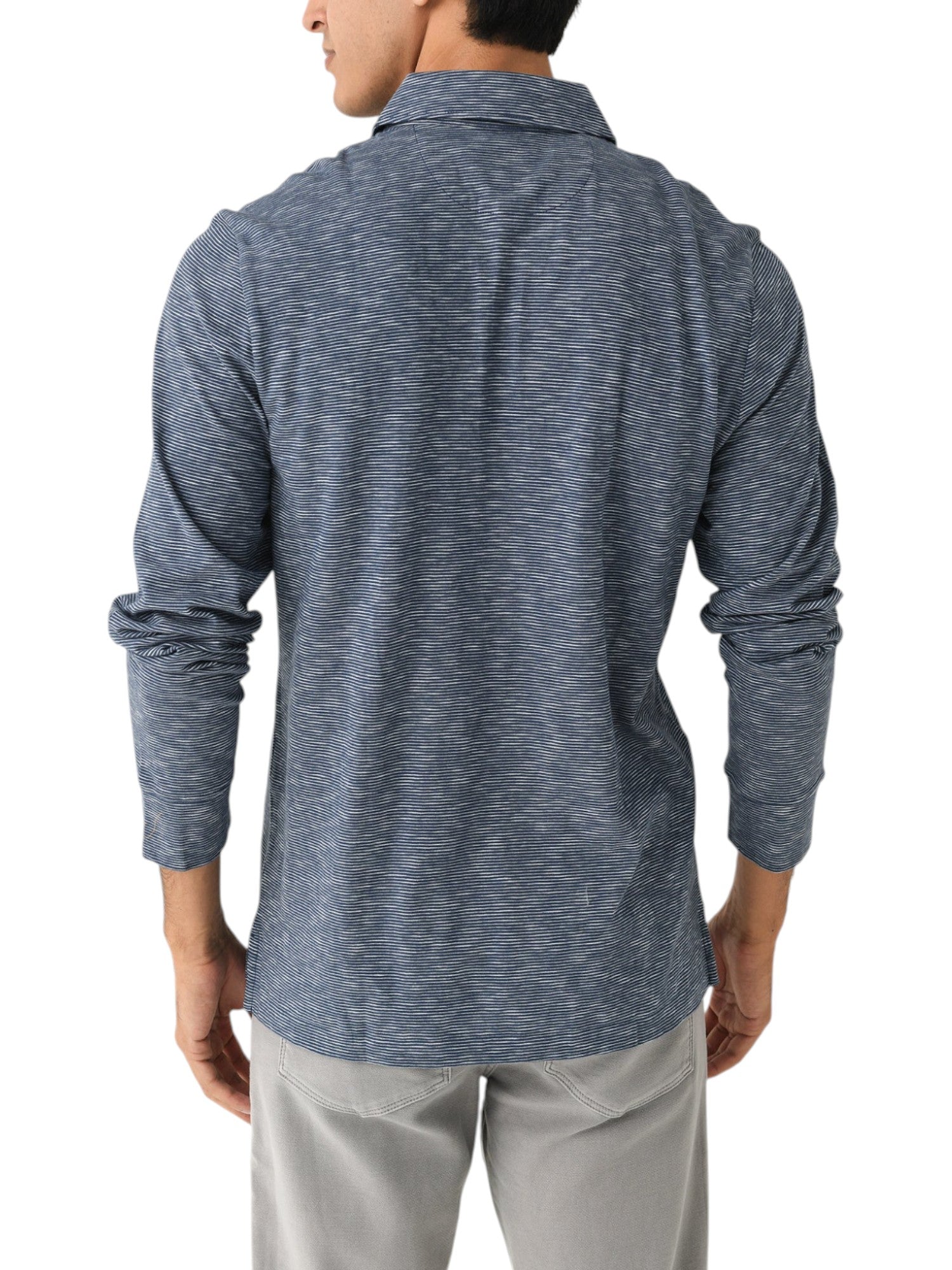 LS SUNWASHED TSHIRT POLO - L.E. &amp; Chalk