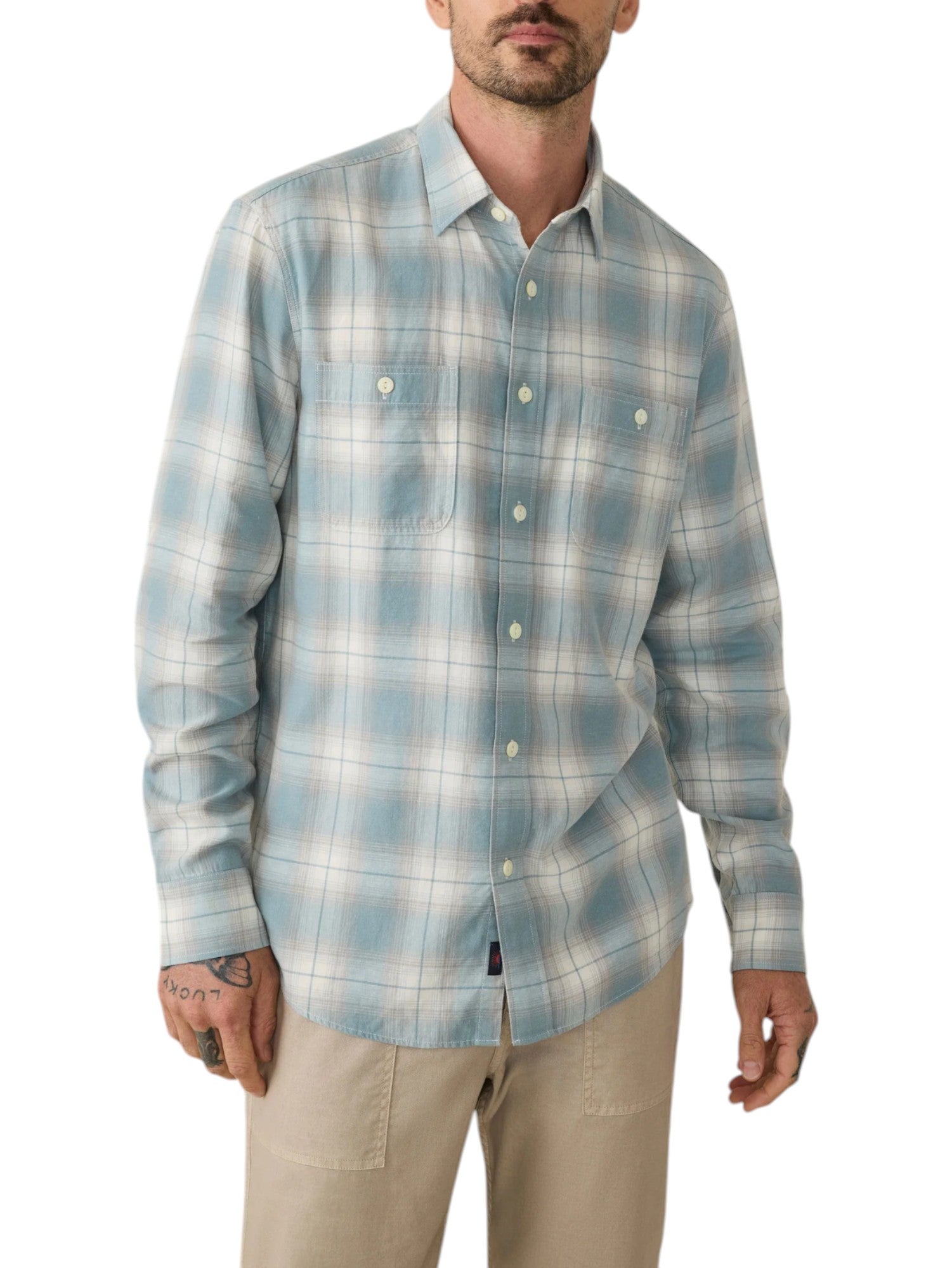 THE TRIED AND TRUE CHAMBRAY WORKSHIRT - L.E. &amp; Chalk