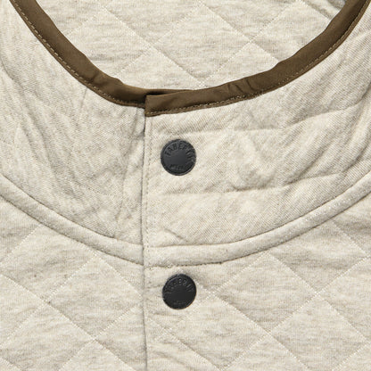 EPIC QUILTED FLEECE PULLOVER - L.E. &amp; Chalk