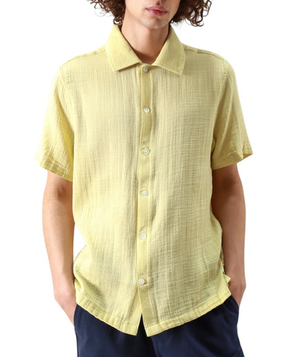 BUSEY DOUBLE CLOTH SHIRT - L.E. &amp; Chalk