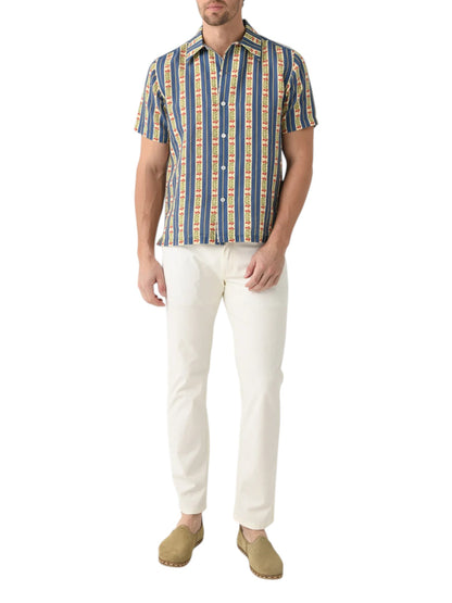 BUSEY FLORAL STRIPE SHIRT