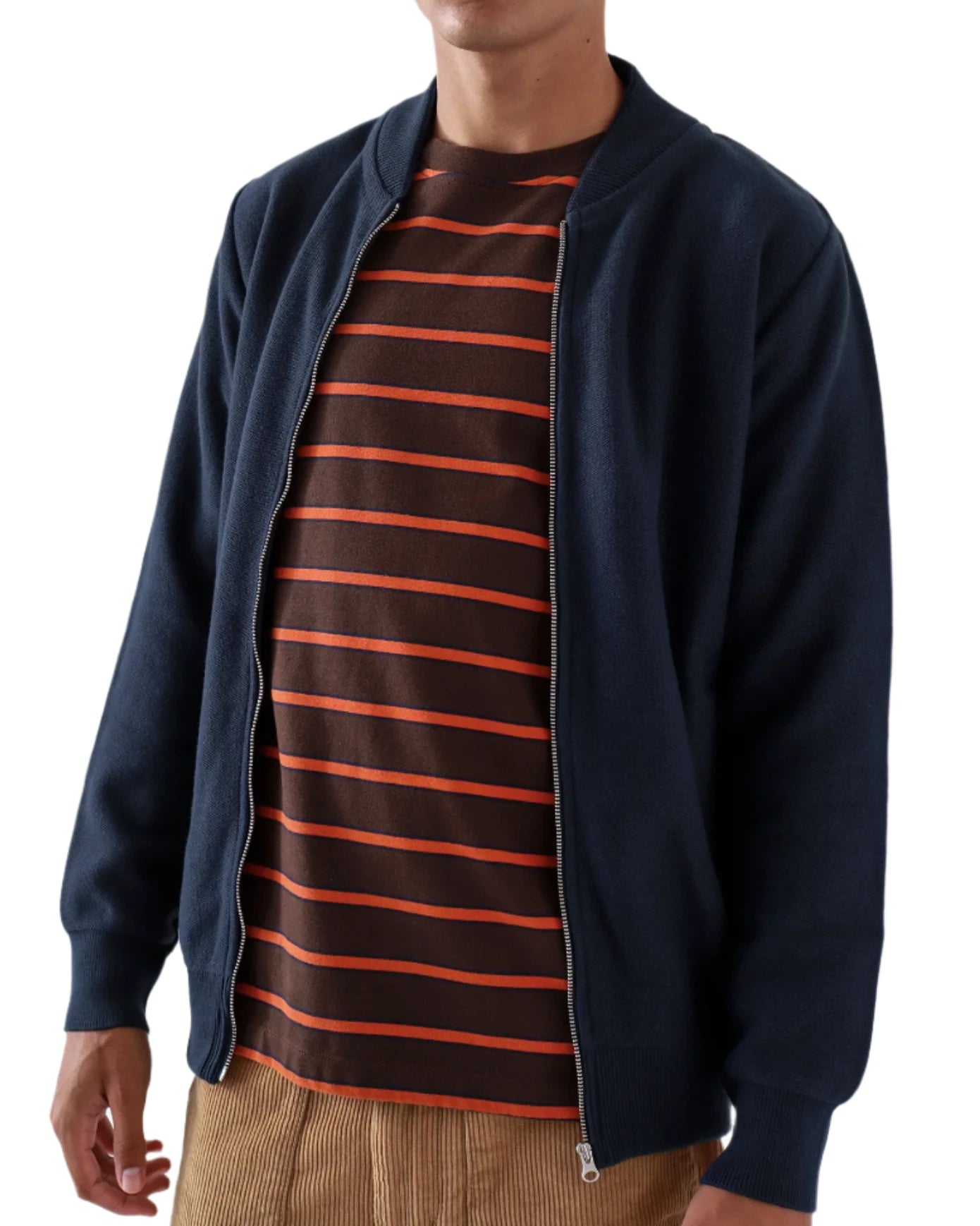 ESSA ZIPPED CARDIGAN - L.E. &amp; Chalk