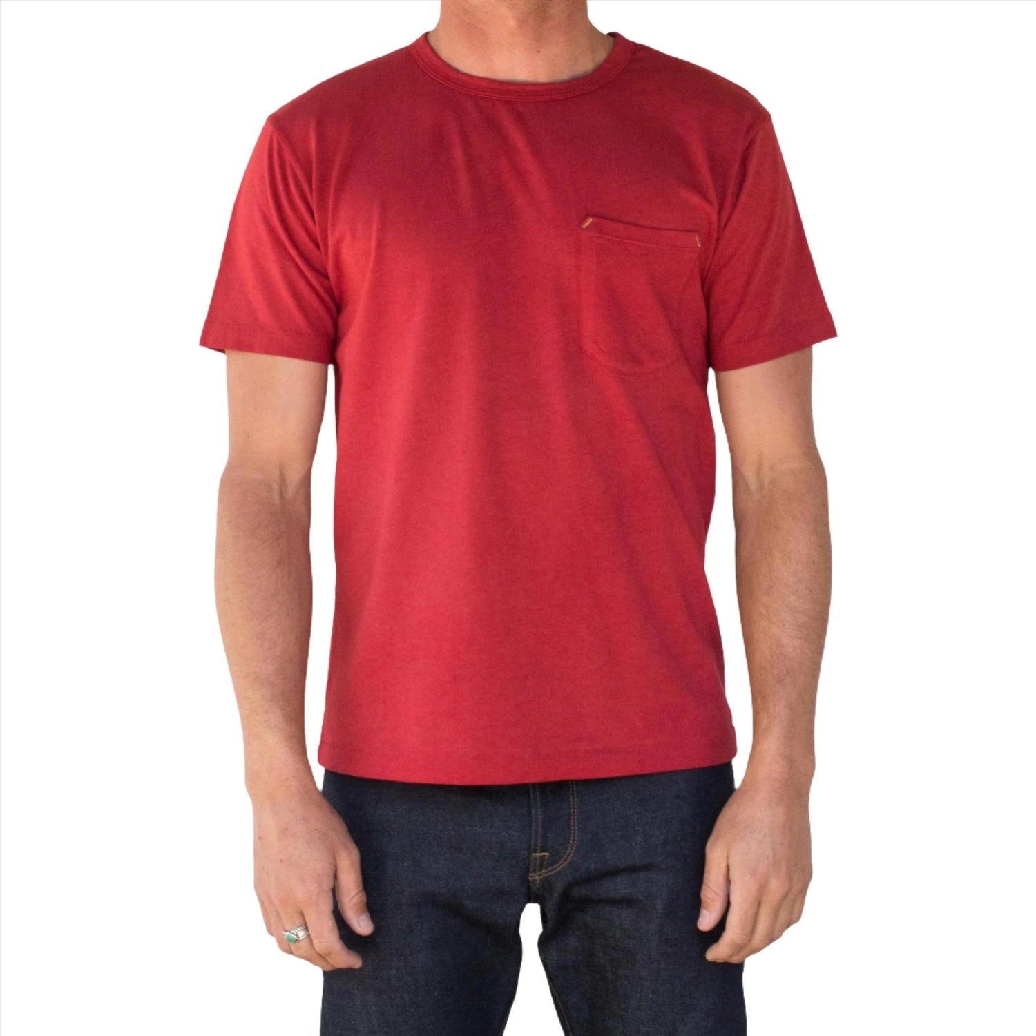 9 OZ POCKET TEE - L.E. &amp; Chalk