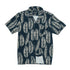 RIVIERA TERRY BUTTON SHIRT - L.E. & Chalk