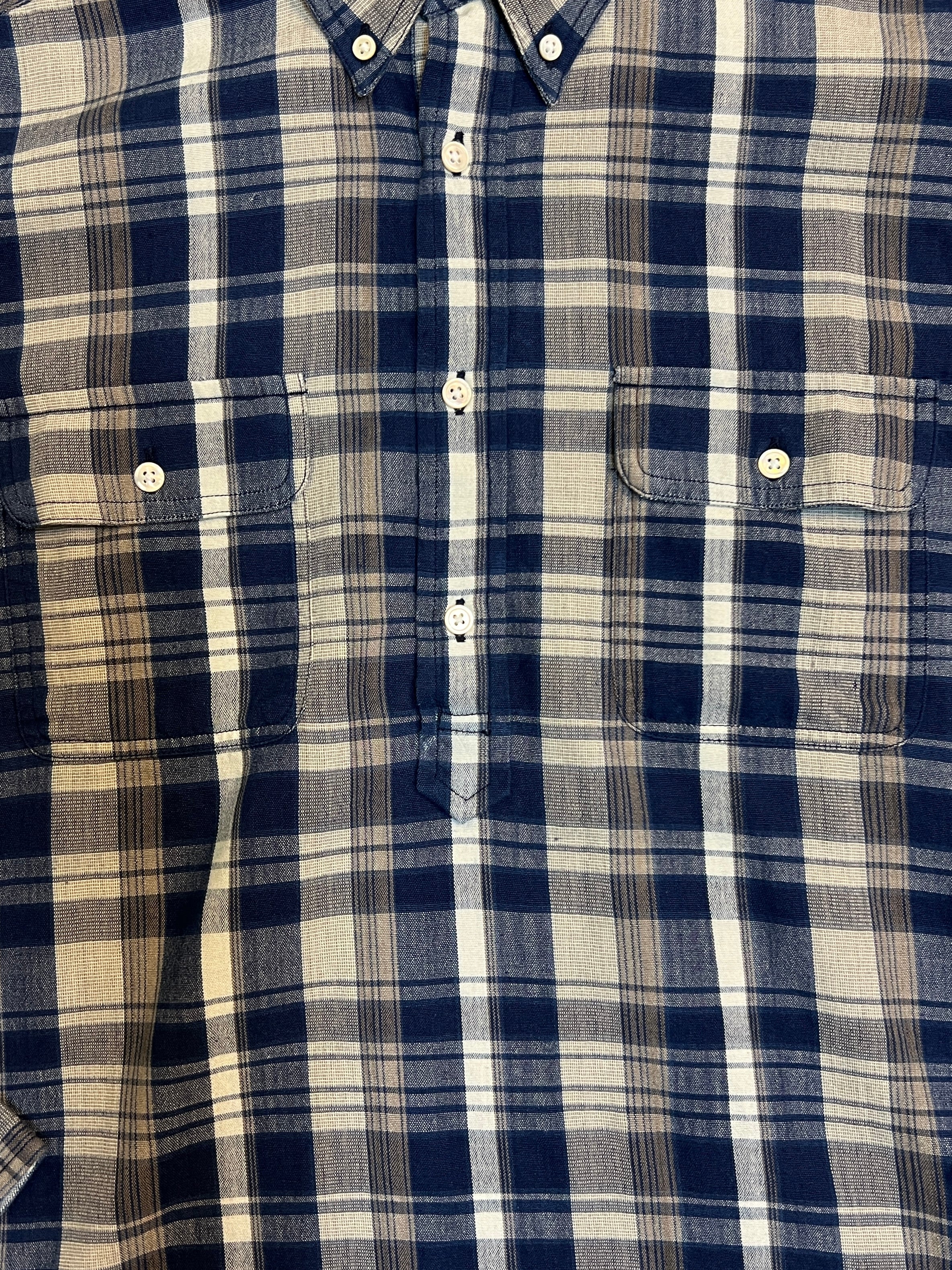 POPOVER BUTTON DOWN COLLAR SHIRT - L.E. &amp; Chalk