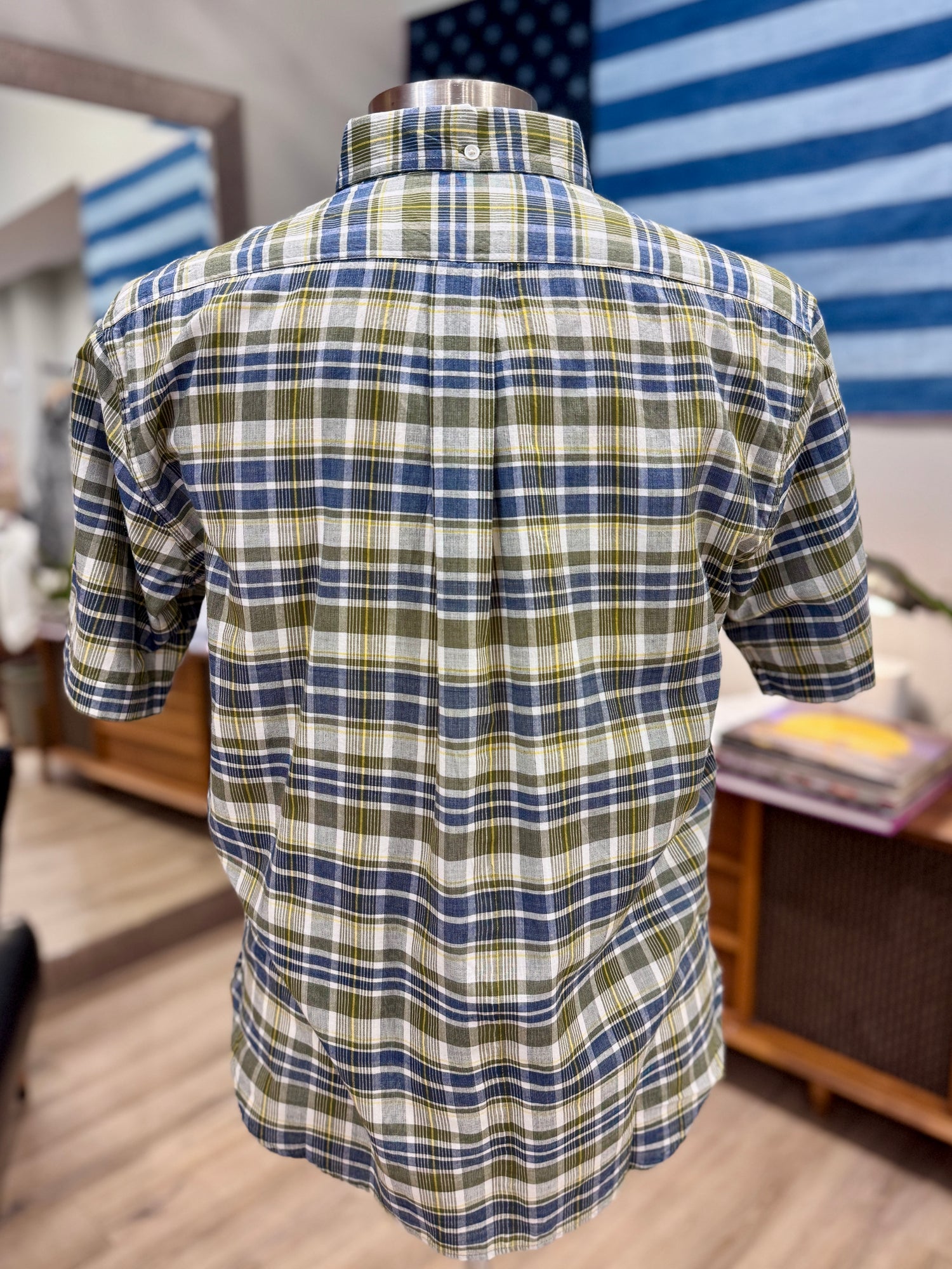 POPOVER BUTTON DOWN SS SHIRT - L.E. &amp; Chalk