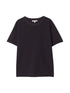 214PK Loopwheeled Relaxed Fit Pikée T-Shirt - L.E. & Chalk