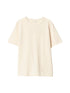 214PK Loopwheeled Relaxed Fit Pikée T-Shirt - L.E. & Chalk