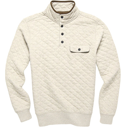 EPIC QUILTED FLEECE PULLOVER - L.E. &amp; Chalk