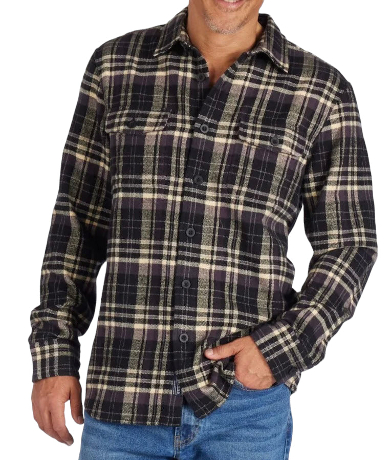 HERRINGBONE HERITAGE FLANNEL - L.E. &amp; Chalk