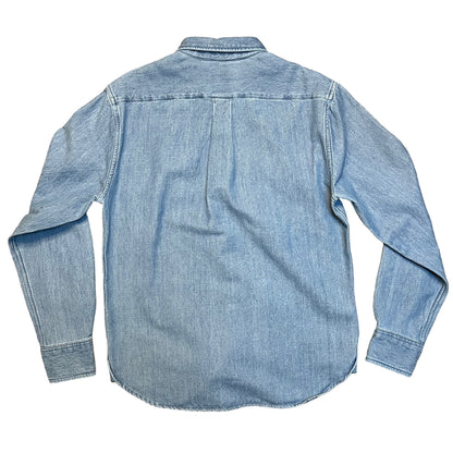 TWIN FLAP POCKET BUTTON DOWN SHIRT - L.E. &amp; Chalk