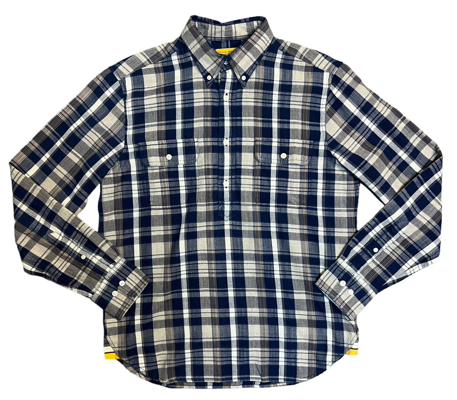 POPOVER BUTTON DOWN COLLAR SHIRT - L.E. &amp; Chalk