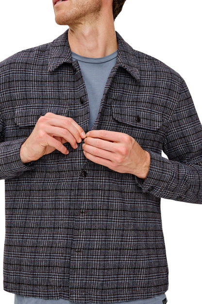 STELLAN SHIRT JACKET - L.E. &amp; Chalk