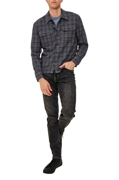 STELLAN SHIRT JACKET - L.E. &amp; Chalk