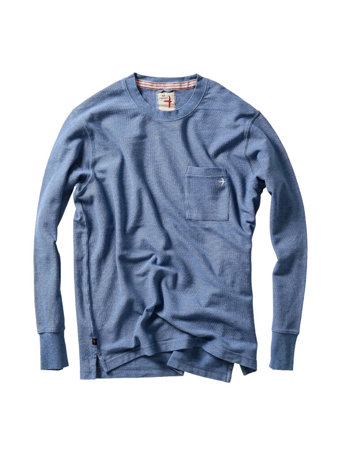 L/S VINTAGE PIQUE CREW