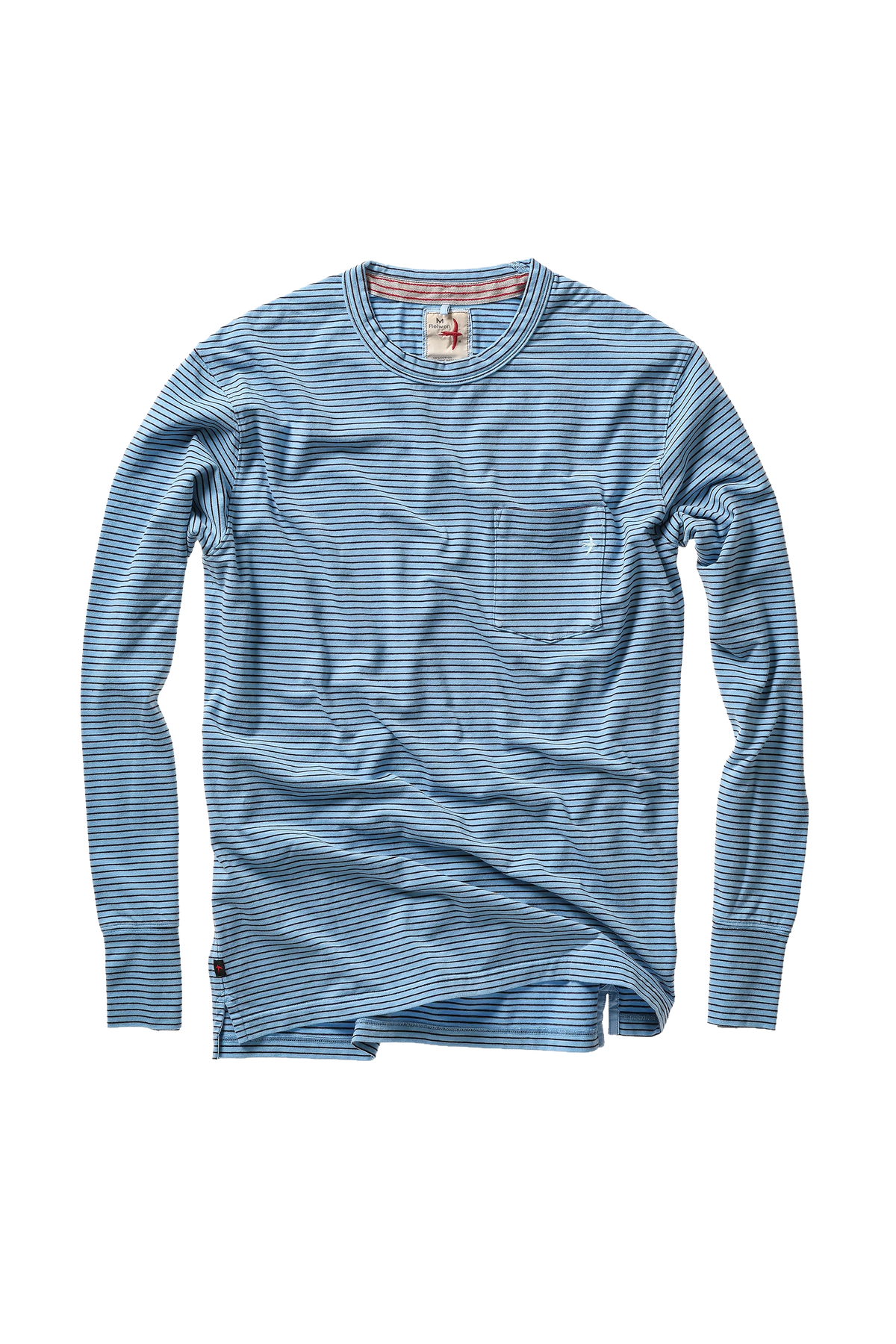 RINGSPUN L/S POCKET TEE