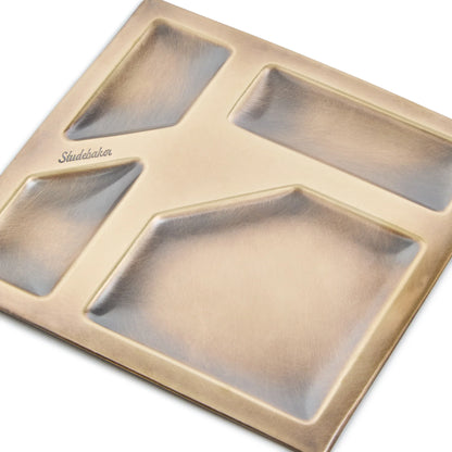BRASS MESS TRAY - L.E. &amp; Chalk