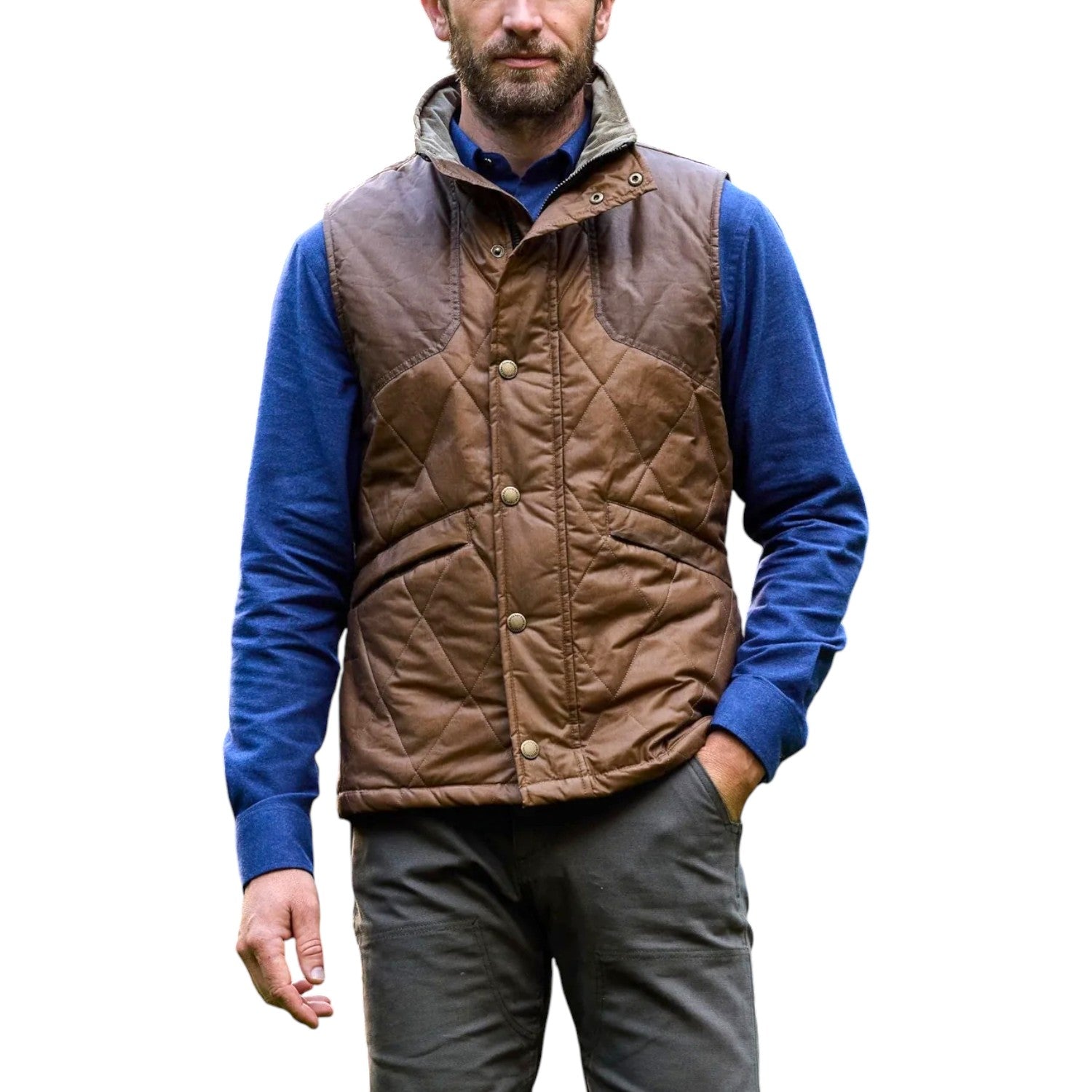 PADDOCK QUILTED VEST - L.E. &amp; Chalk