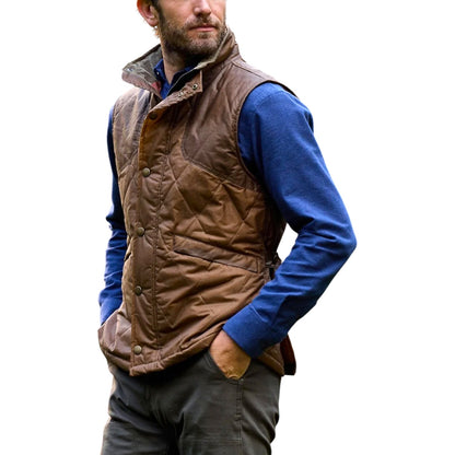 PADDOCK QUILTED VEST - L.E. &amp; Chalk