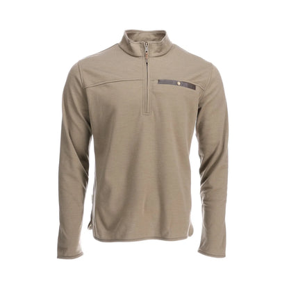 TUCKER FLEECE QUARTER ZIP - L.E. &amp; Chalk