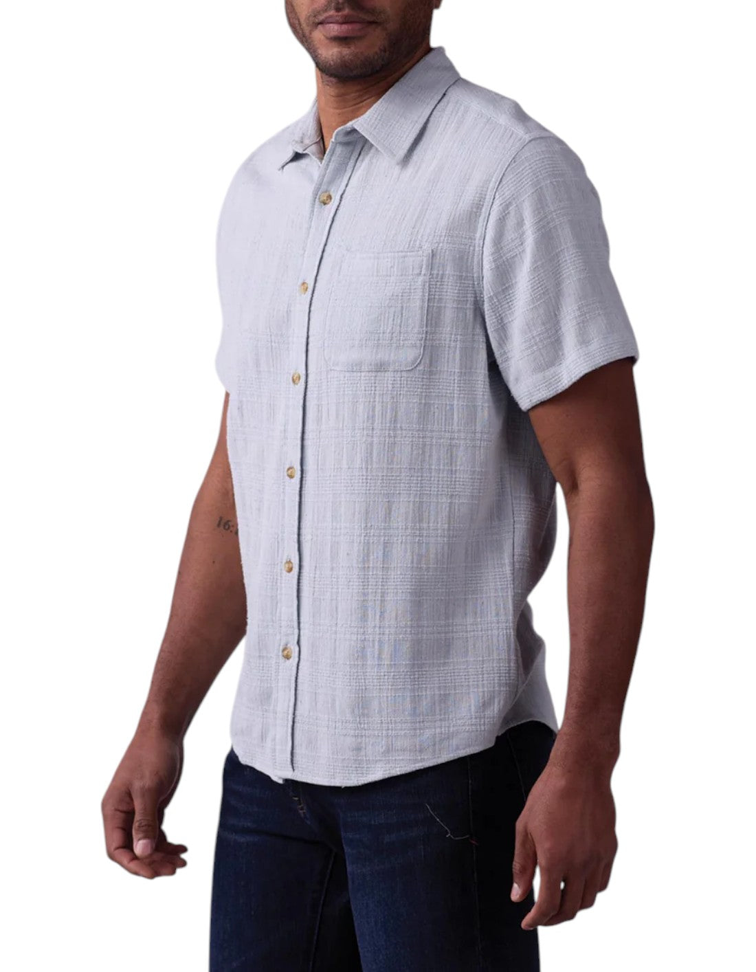 FRESHWATER BUTTON UP SHIRT - L.E. &amp; Chalk