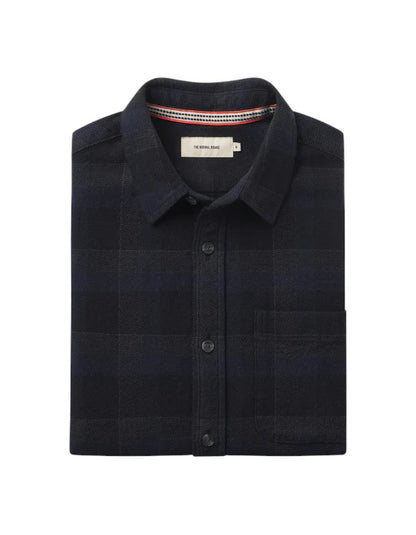 LOUIS HEAVYWEIGHT FLANNEL OVERSHIRT - L.E. &amp; Chalk