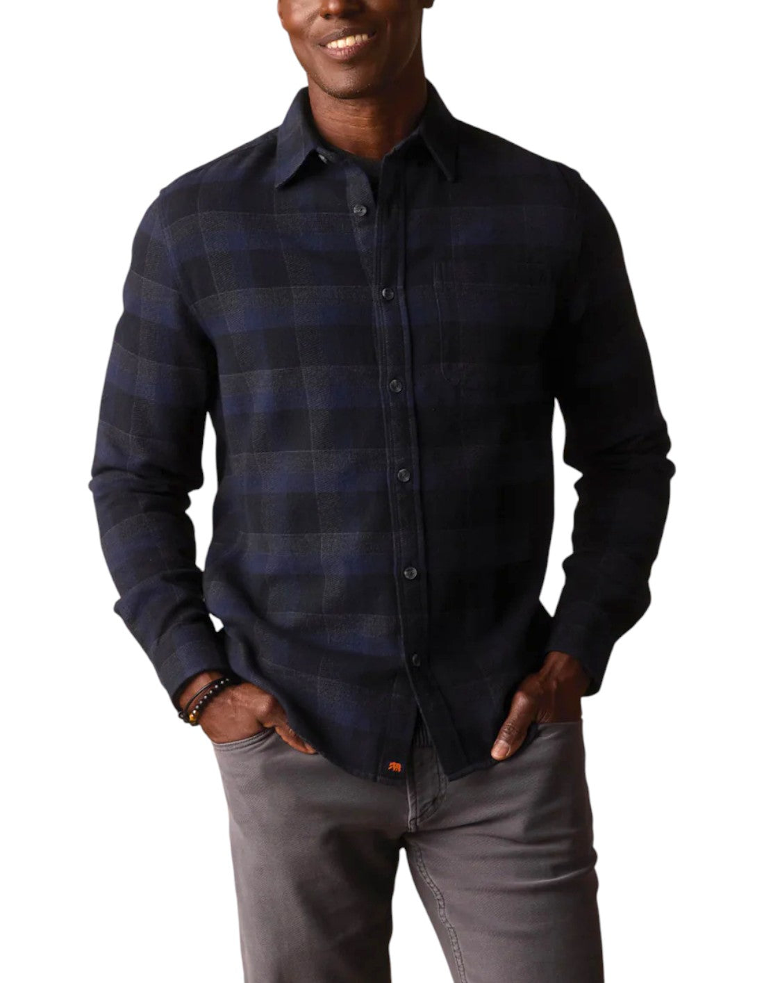 LOUIS HEAVYWEIGHT FLANNEL OVERSHIRT - L.E. &amp; Chalk
