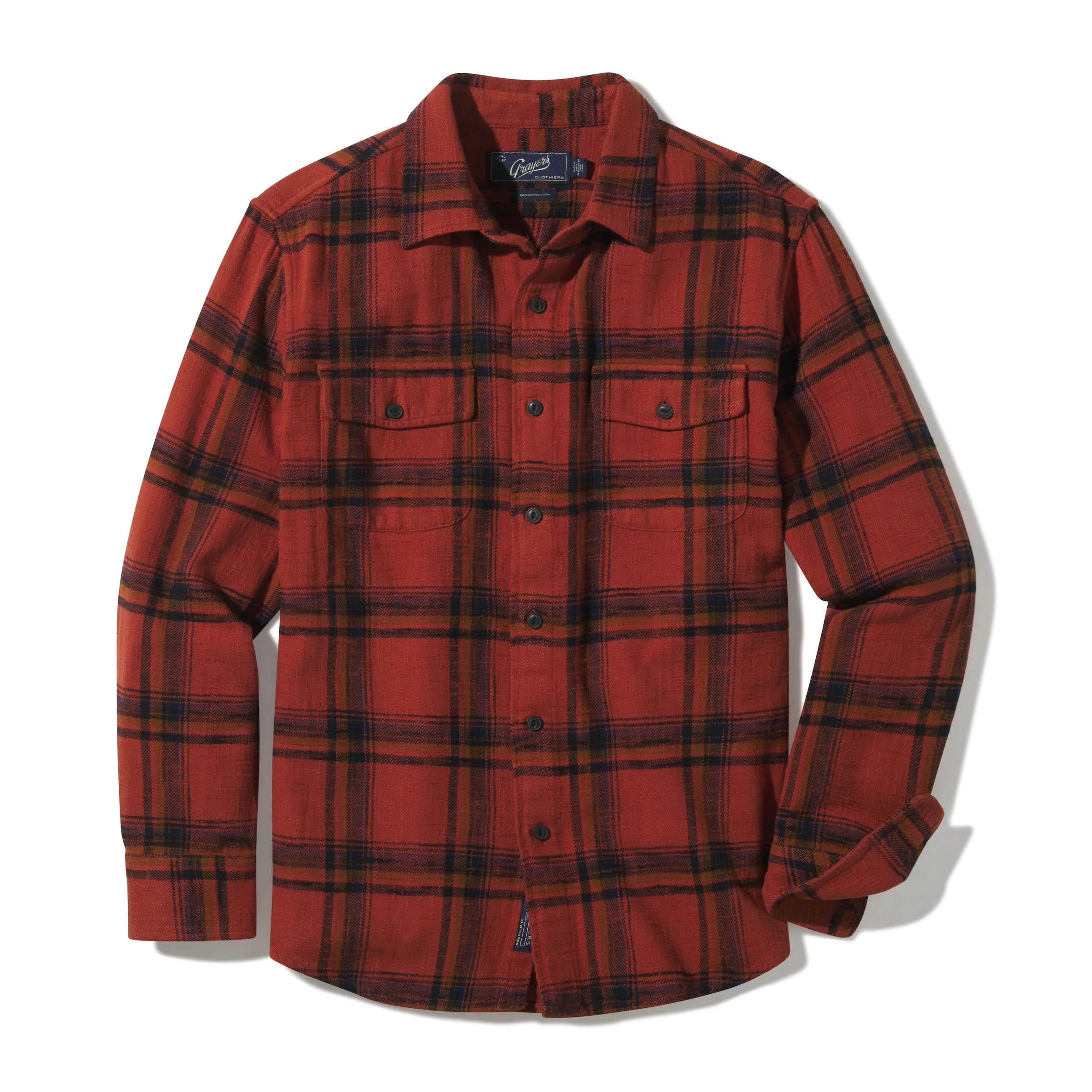 VINTAGE SLUB TWILL SHIRT - L.E. &amp; Chalk