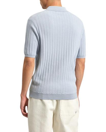 NAPLES POLO VERTICAL KNIT - L.E. &amp; Chalk