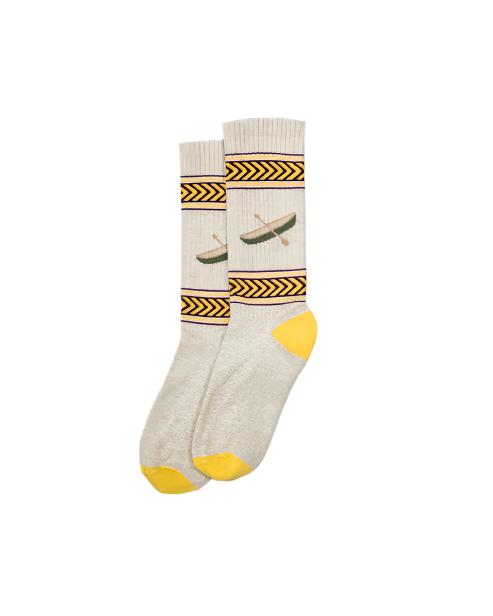 JACQUARD CAMP SOCKS - L.E. &amp; Chalk