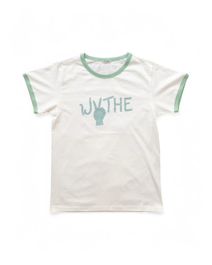 PEACE RINGER PRINTED TEE - L.E. &amp; Chalk