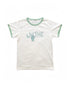 PEACE RINGER PRINTED TEE - L.E. & Chalk