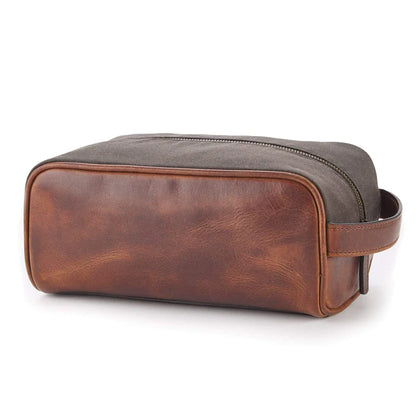 CANVAS DOPP KIT - L.E. &amp; Chalk