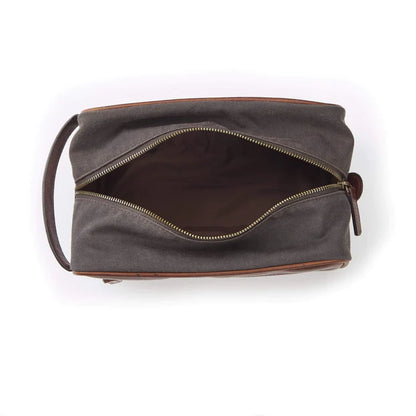 CANVAS DOPP KIT - L.E. &amp; Chalk