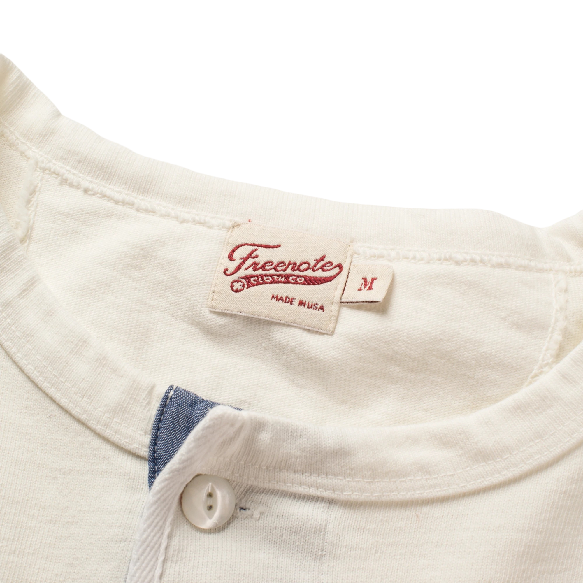 13 OZ HENLEY - L.E. &amp; Chalk