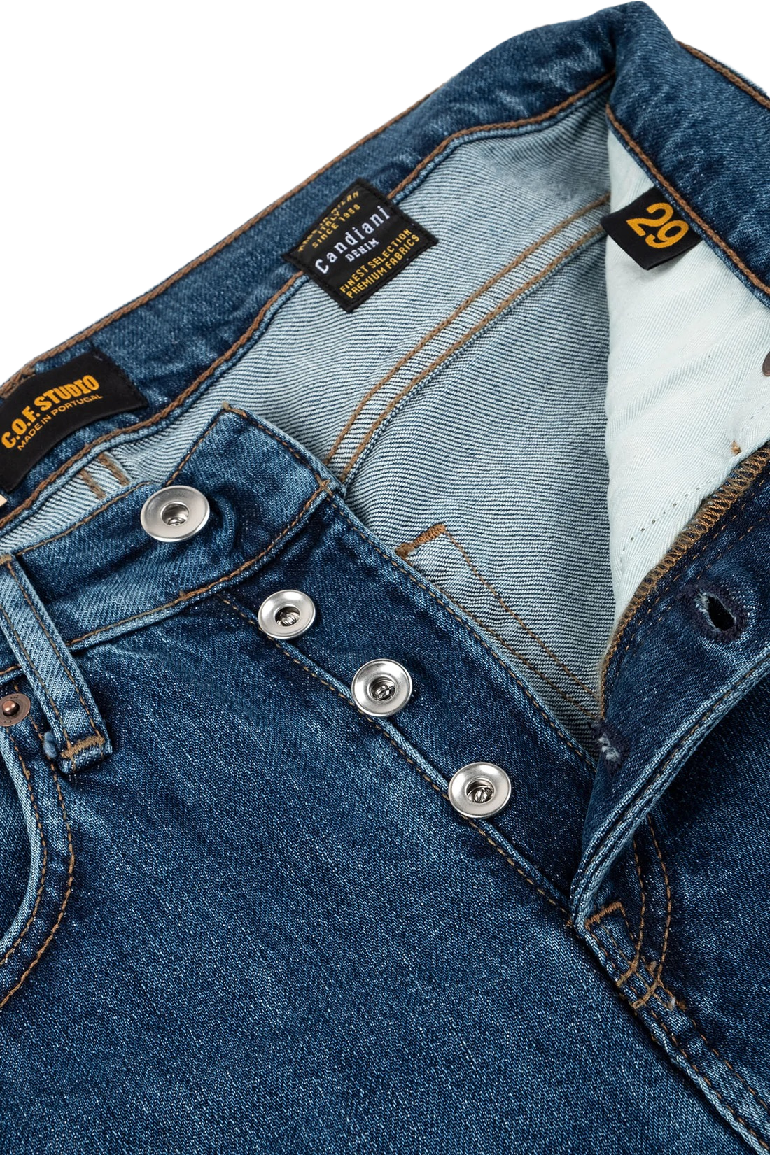 M2 REGULAR COMFORT ORGANIC INDIGO - L.E. &amp; Chalk