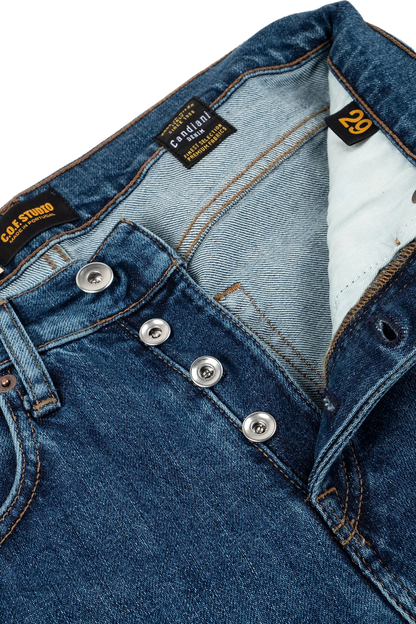 M2 REGULAR COMFORT ORGANIC INDIGO - L.E. &amp; Chalk