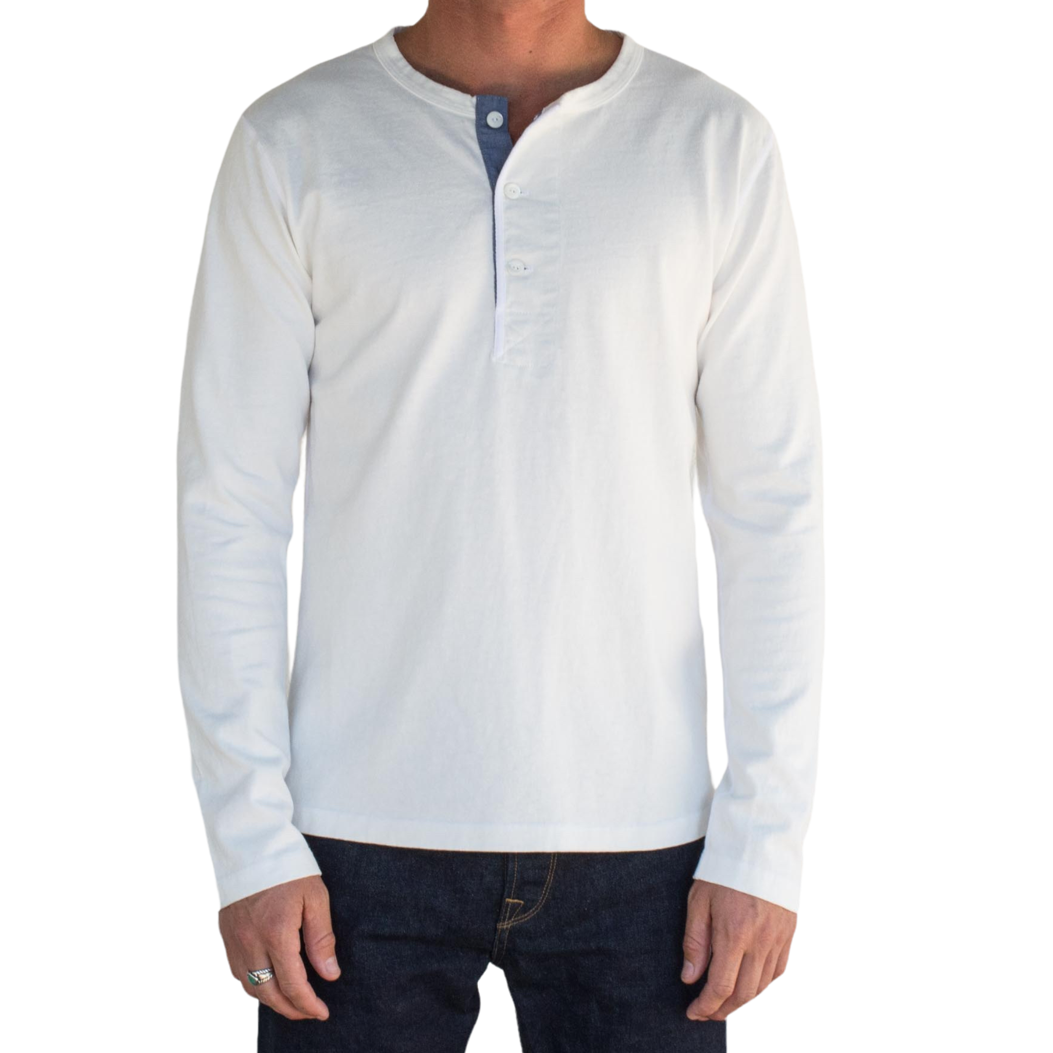 13 OZ HENLEY - L.E. &amp; Chalk