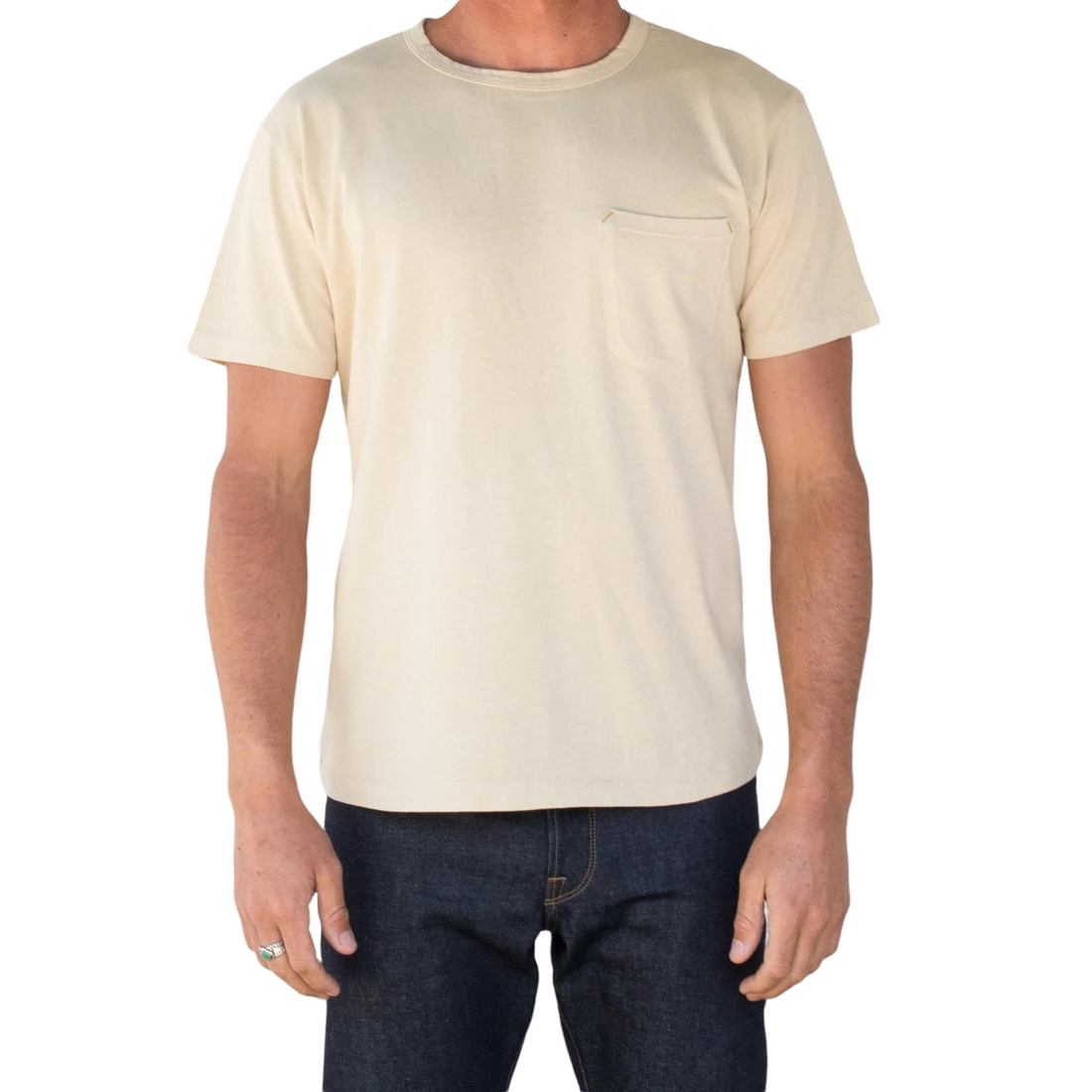 9 OZ POCKET TEE - L.E. &amp; Chalk